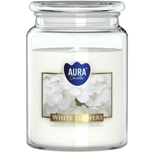 WEBHIDDENBRAND vonná sviečka SND99-179 Biele kvety 500g